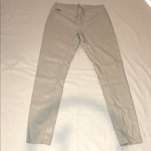 Faux leather legging